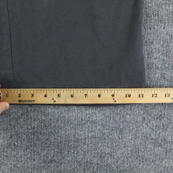 Pact Jeans Womens Small Organic Cotton Stretch Twill Denim Wide Leg Pants Gray - Picture 14 of 16